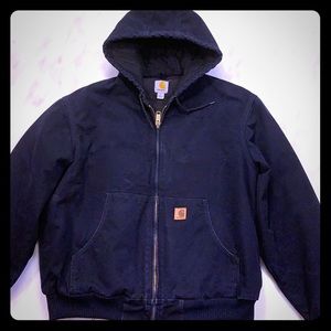 Men’s Carhartt Duck Quilted Flannel Lined Jacket